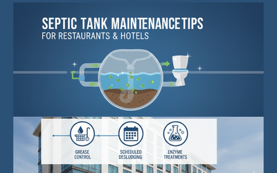 How Should Restaurants and Hotels Maintain Their Septic Tanks?