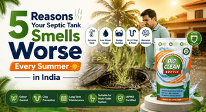 5 Reasons Your Septic Tank Smells Worse Every Summer in India