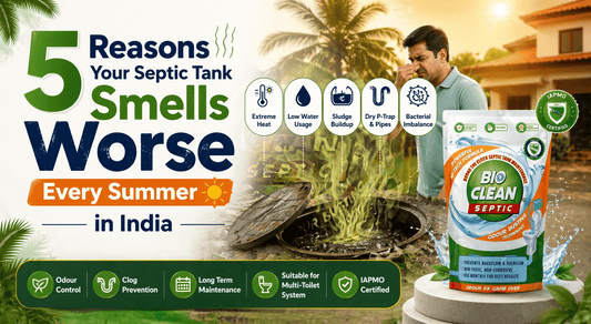 5 Reasons Your Septic Tank Smells Worse Every Summer in India