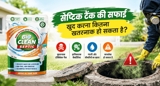 सेप्टिक टैंक सफाई