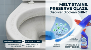 Are Harsh Toilet Cleaners Damaging Your Ceramic Toilet?