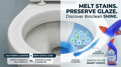 Are Harsh Toilet Cleaners Damaging Your Ceramic Toilet?