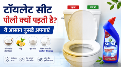 टॉयलेट सीट पीली क्यों पड़ती है? ये आसान नुस्खे अपनाएं