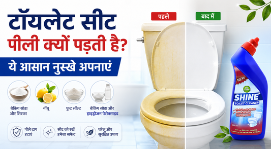 टॉयलेट सीट पीली क्यों पड़ती है? ये आसान नुस्खे अपनाएं
