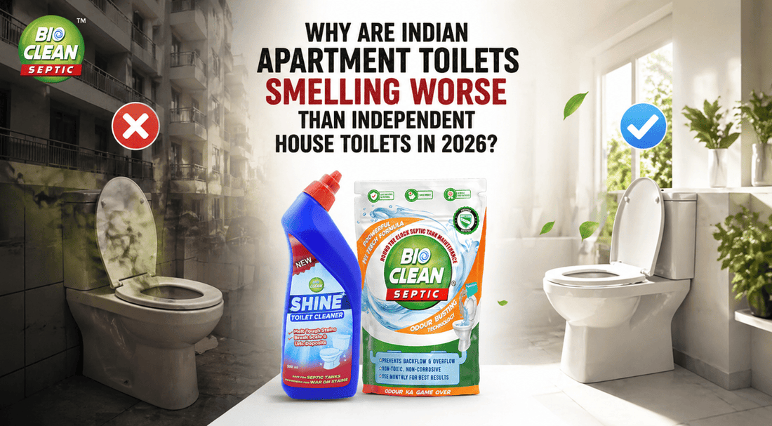 Why Indian Apartment Toilets Smell Worse in 2026