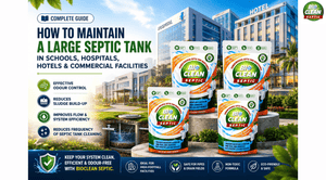 How to Maintain a Large Septic Tank in a School, Hospital, Hotel, or Commercial Facility