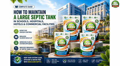 How to Maintain a Large Septic Tank in a School, Hospital, Hotel, or Commercial Facility