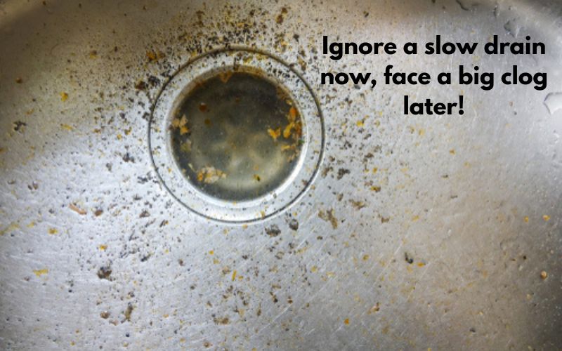 slow drain