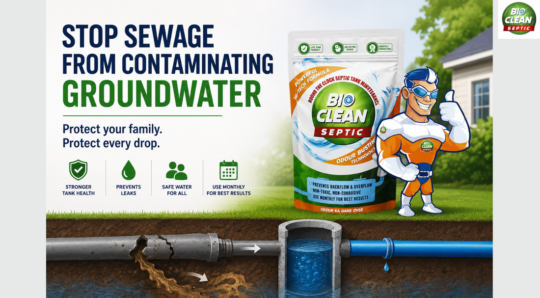 How Sewage Water Contaminates Groundwater