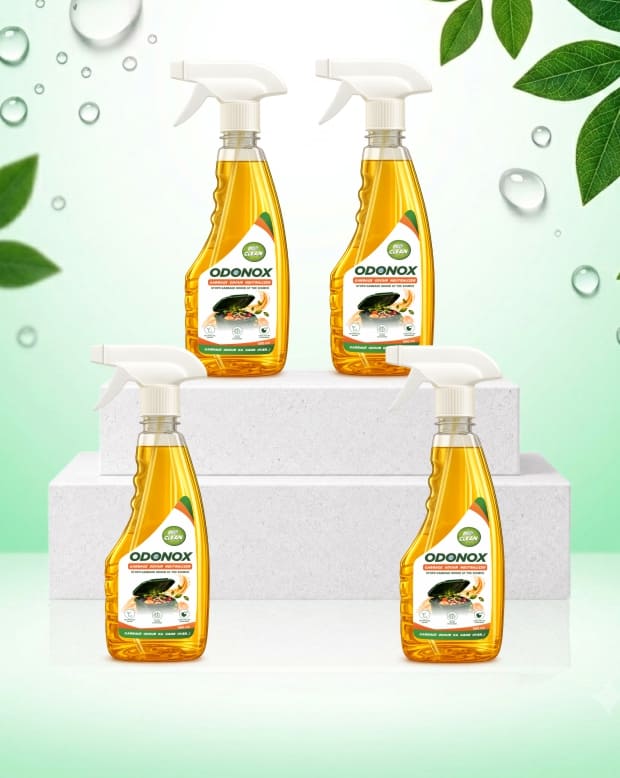 BioClean ODONOX (Garbage Odour Neutralizer) | Pack of 4(500ml)