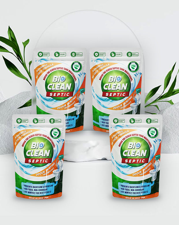 Bioclean Septic Tank Cleaning Powder (4 Pack)